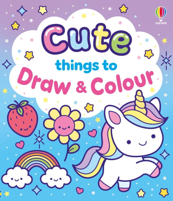 Cute Things to Draw and Colour - 9781836044635