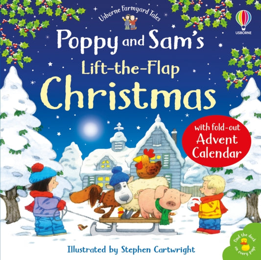 Poppy and Sam's Lift-the-Flap Christmas with Advent Calendar - 9781836045441