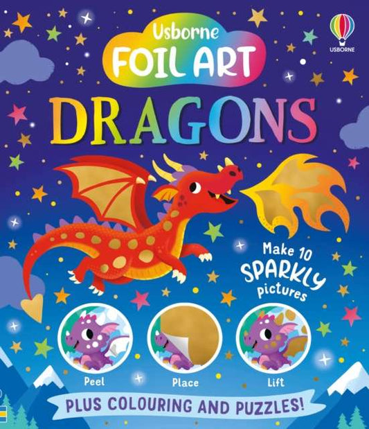 Foil Art - Dragons - 9781836046400
