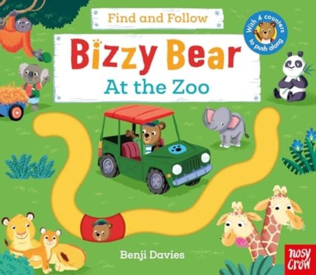 Bizzy Bear: Find and Follow At the Zoo - 9781839947650