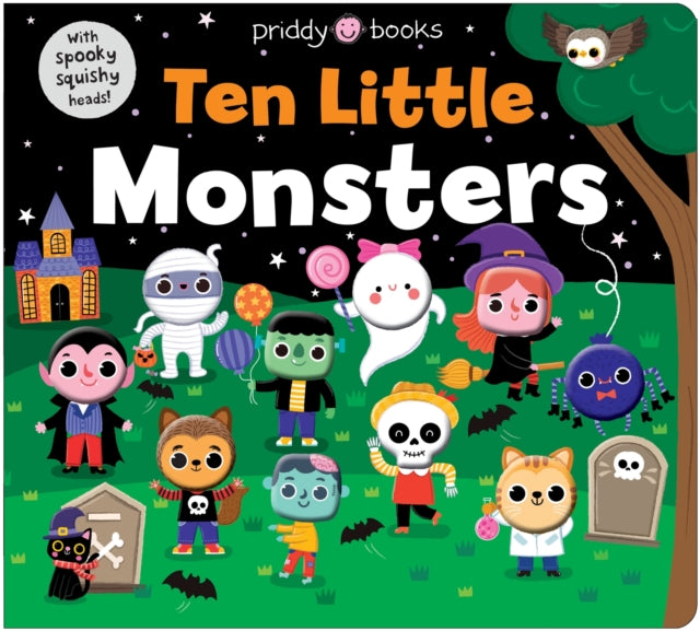 Ten Little Monsters (Little Squishies) - 9781916745704
