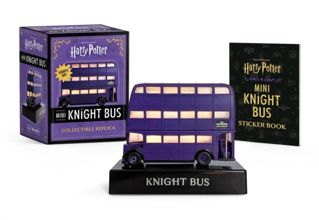 Harry Potter Mini Knight Bus Collectible Replica : Lights up! - 9798894142234