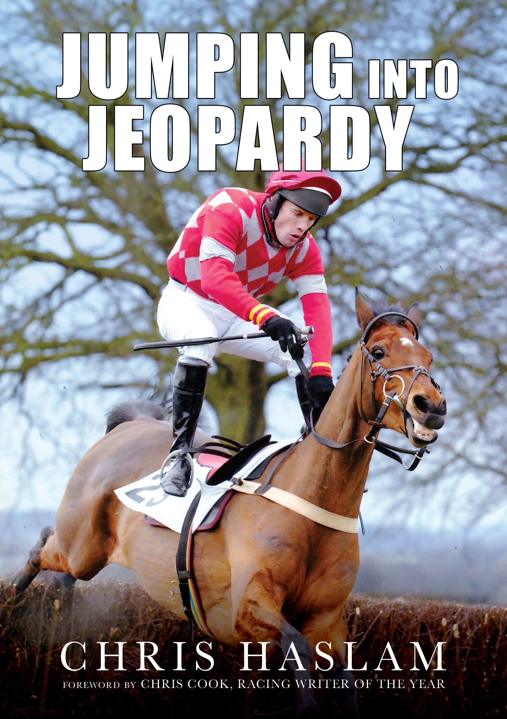 'Jumping into Jeopardy' by Chris Haslam - Signed Edition - Paperback - The Cleeve Bookshop