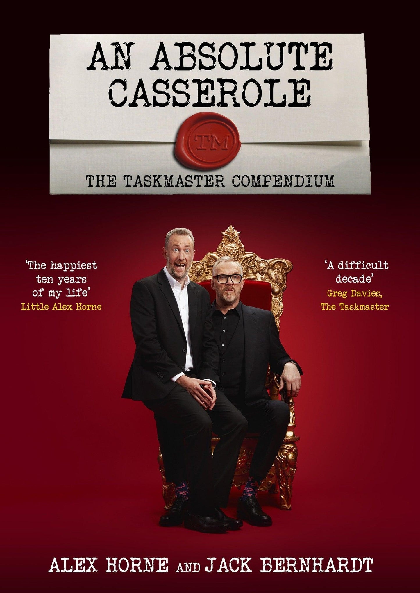 An Absolute Casserole : The Taskmaster Compendium - Signed Edition