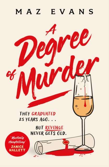 A Degree of Murder - Signed First Edition - The Cleeve Bookshop