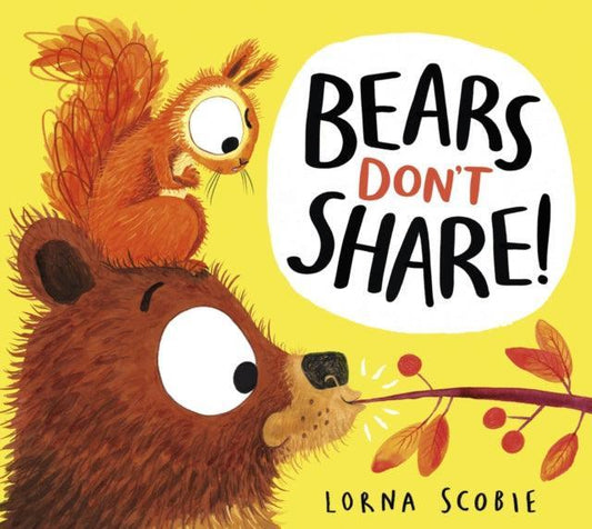 Bears Don't Share! - The Cleeve Bookshop