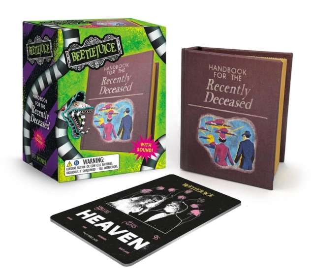Beetlejuice Talking Handbook for the Recently Deceased - The Cleeve Bookshop