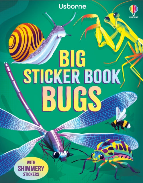 Big Sticker Book Bugs - The Cleeve Bookshop