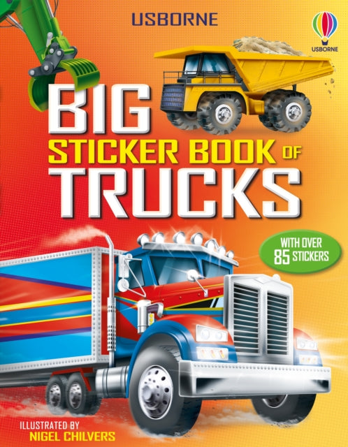 Big Sticker Book of Trucks - The Cleeve Bookshop