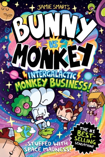 Bunny vs Monkey: Intergalactic Monkey Business! - Signed Bookplate Edition - The Cleeve Bookshop