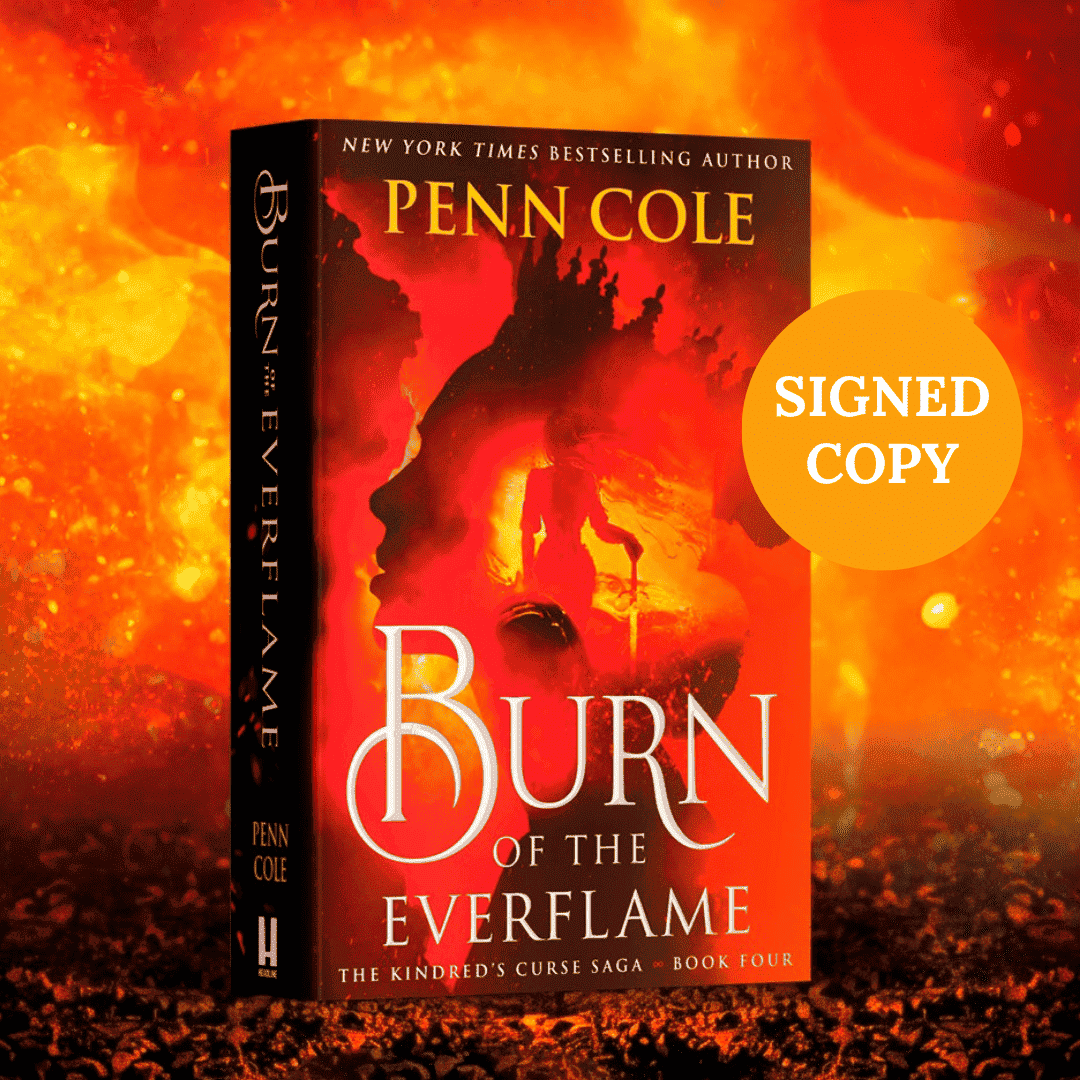 Burn of the Everflame - Signed Paperback Edition - The Cleeve Bookshop