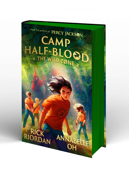 Camp Half Blood: The Wild Zone - Signed First Edition - The Cleeve Bookshop