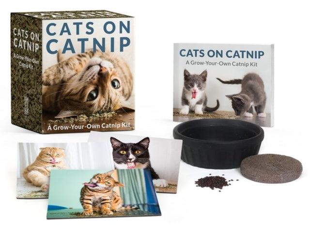 Cats on Catnip: A Grow-Your-Own Catnip Kit - The Cleeve Bookshop