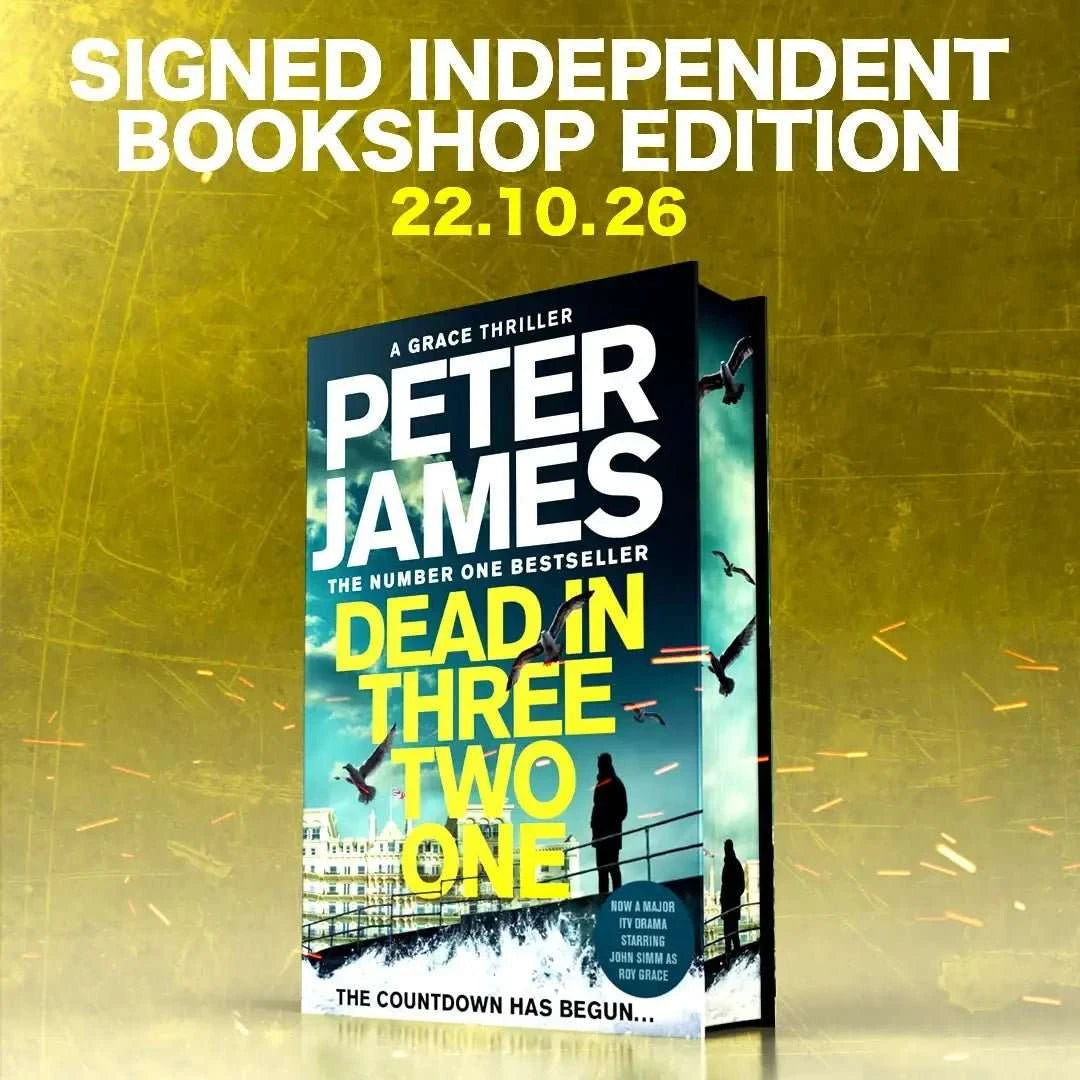 Dead in Three Two One - Signed First Edition with Sprayed Edge - The Cleeve Bookshop