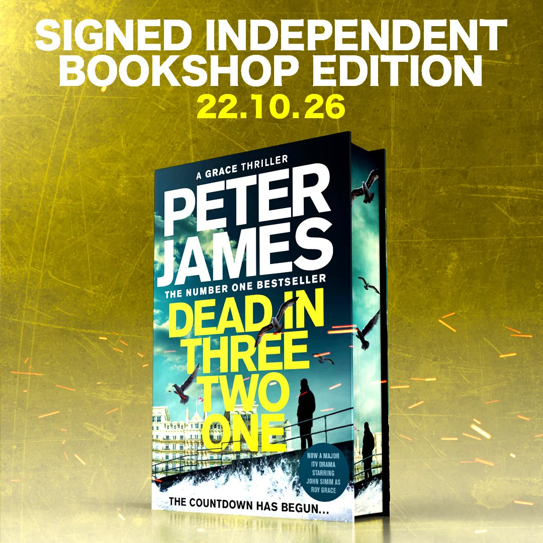 Dead in Three Two One - Signed First Edition with Sprayed Edge