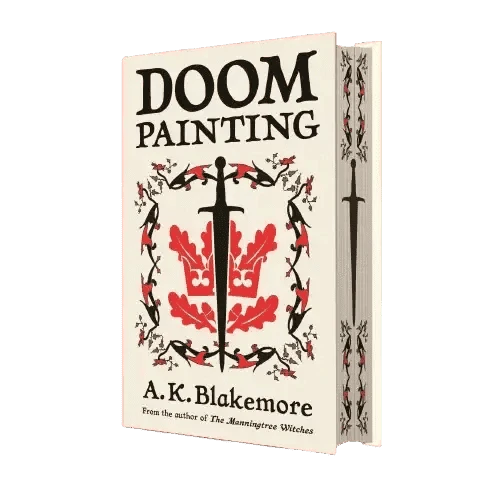 Doom Painting - Signed First Indie Edition with Sprayed Edge - The Cleeve Bookshop