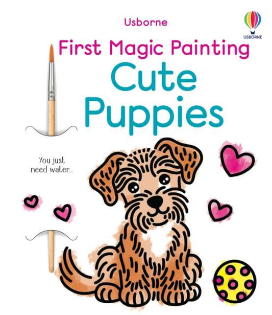First Magic Painting Cute Puppies - The Cleeve Bookshop