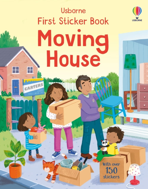 First Sticker Book Moving House - The Cleeve Bookshop