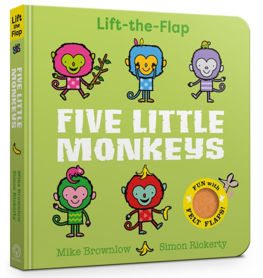 Five Little Monkeys : Lift-the-Flap - The Cleeve Bookshop