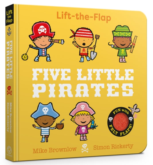 Five Little Pirates : Lift-the-Flap - The Cleeve Bookshop