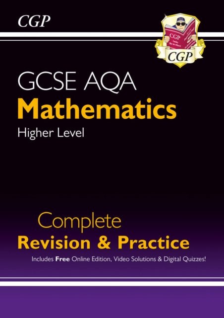 GCSE Maths AQA Complete Revision & Practice: Higher inc Online Ed, Videos & Quizzes - The Cleeve Bookshop