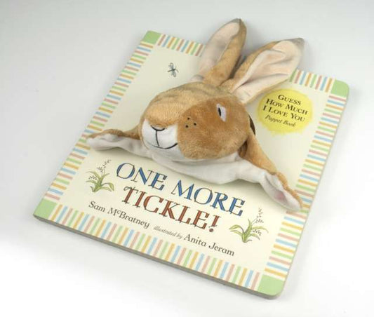 Guess How Much I Love You: One More Tickle! : Beloved classic bestselling story about love between a parent & child, with cuddly plush puppet – perfect Easter gift! - The Cleeve Bookshop