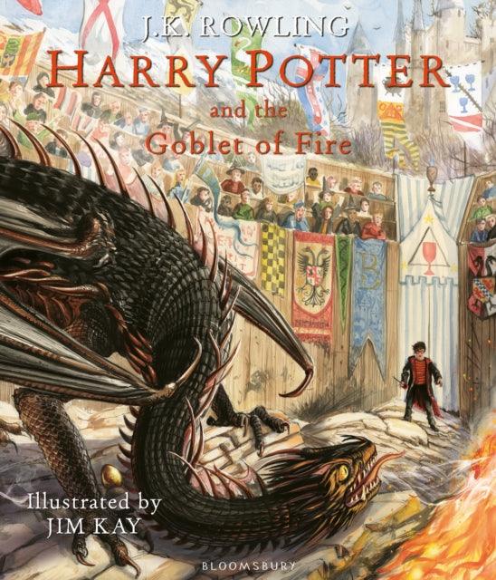 Harry Potter and the Goblet of Fire : Illustrated Edition - The Cleeve Bookshop