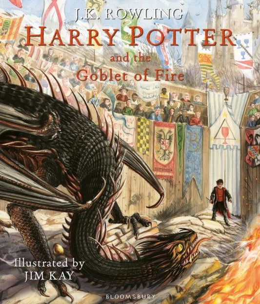 Harry Potter and the Goblet of Fire : Illustrated Edition - The Cleeve Bookshop