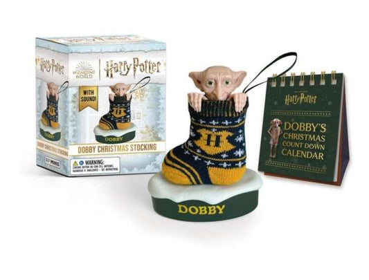Harry Potter Dobby Christmas Stocking : With Sound! - The Cleeve Bookshop