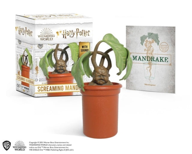 Harry Potter Screaming Mandrake : With Sound! - The Cleeve Bookshop