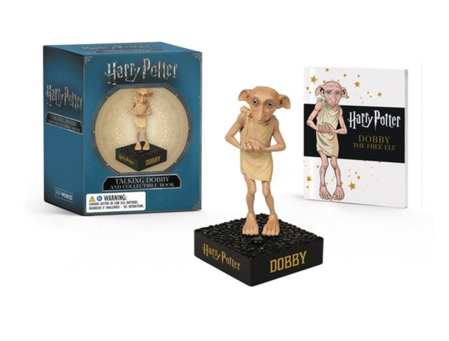 Harry Potter Talking Dobby and Collectible Book - The Cleeve Bookshop
