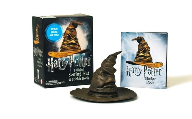 Harry Potter Talking Sorting Hat and Sticker Book : Which House Are You? - The Cleeve Bookshop