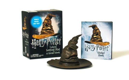 Harry Potter Talking Sorting Hat and Sticker Book : Which House Are You? - The Cleeve Bookshop