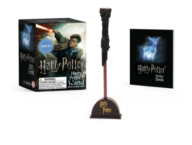 Harry Potter Wizard's Wand with Sticker Book : Lights Up! - The Cleeve Bookshop