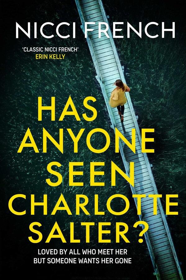 'Has Anyone Seen Charlotte Salter' by Nikki French - Signed Edition - Pub. February 29th - The Cleeve Bookshop