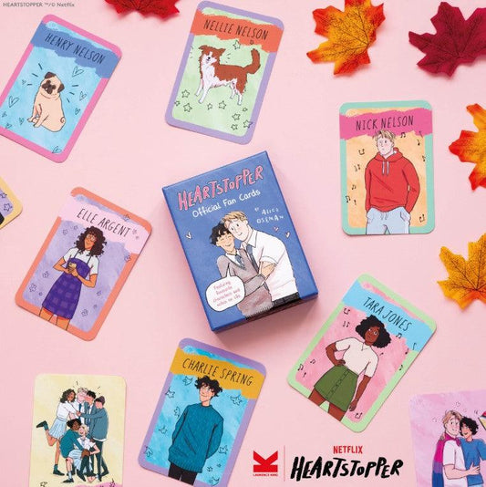 'Heartstopper: Official Fan Cards' by Alice Oseman - The Cleeve Bookshop