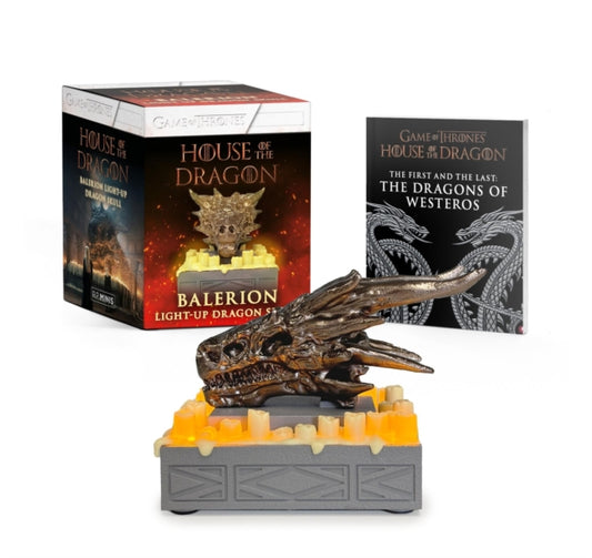 House of the Dragon: Balerion Light-Up Dragon Skull - The Cleeve Bookshop