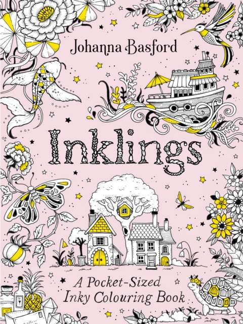 Inklings : A Pocket-Sized Inky Colouring Book - The Cleeve Bookshop