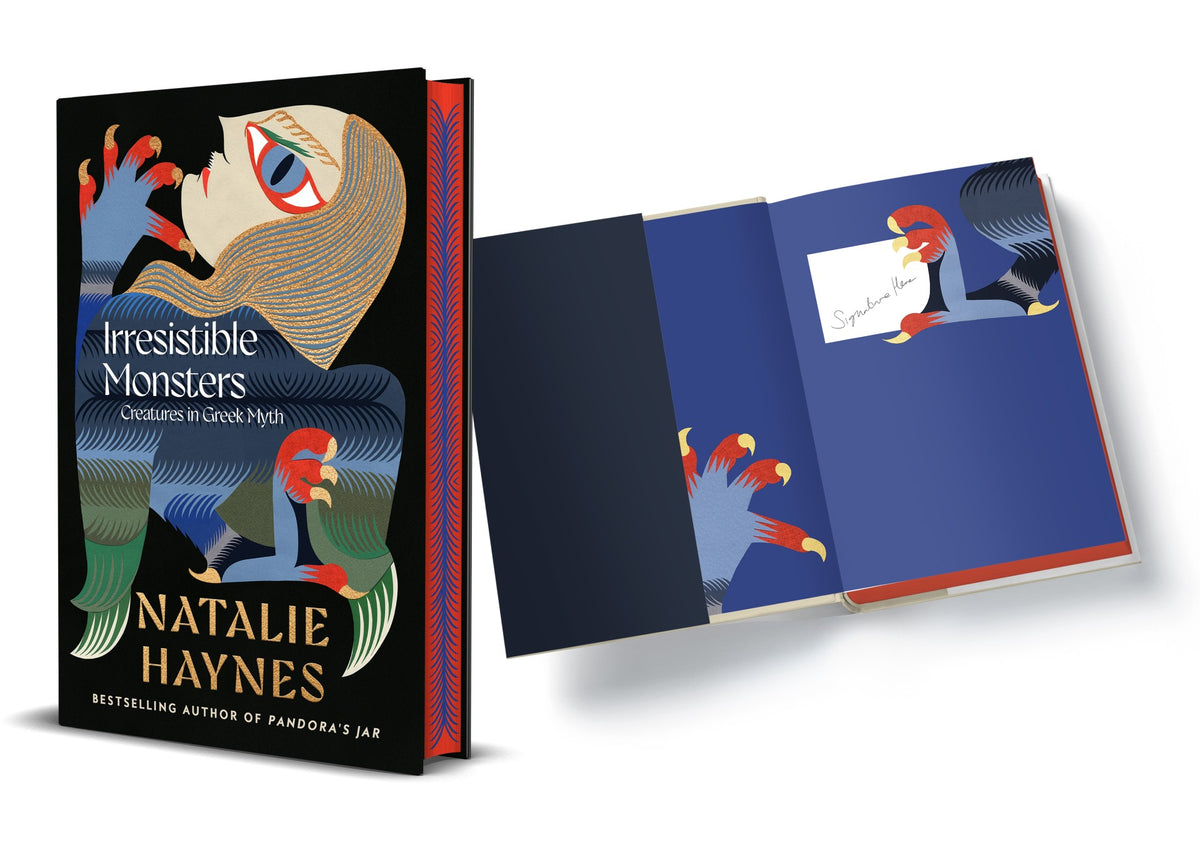 Irresistible Monsters : Creatures in Greek Myth - Signed First Indie Bookshop Edition with Sprayed Edge