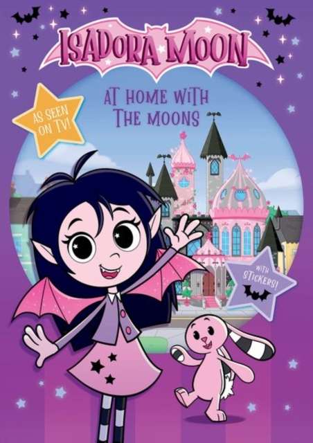 Isadora Moon: At Home with the Moons, packed with puzzles, colouring, drawing, and stickers (as seen on TV) - The Cleeve Bookshop