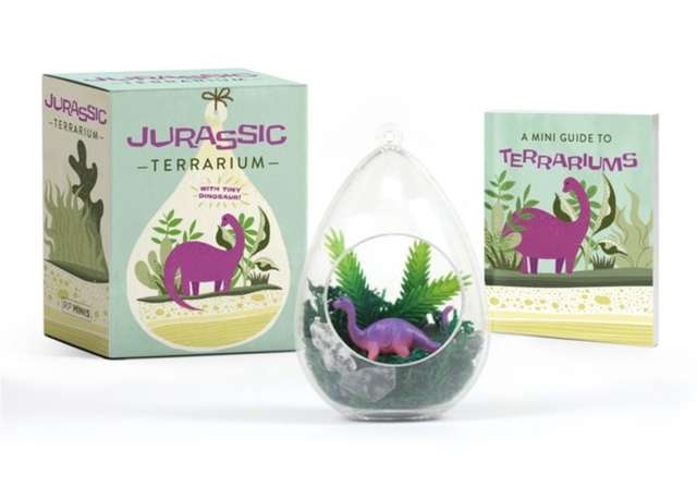 Jurassic Terrarium : With tiny dinosaur! - The Cleeve Bookshop