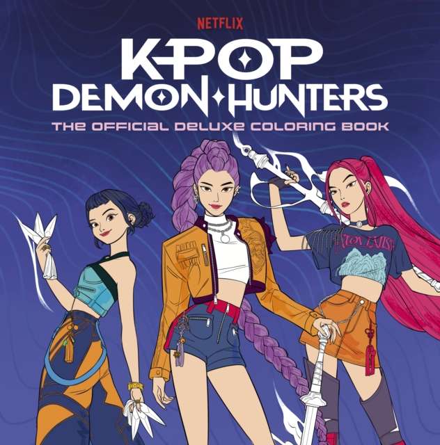 KPop Demon Hunters: The Official Deluxe Colouring Book - The Cleeve Bookshop