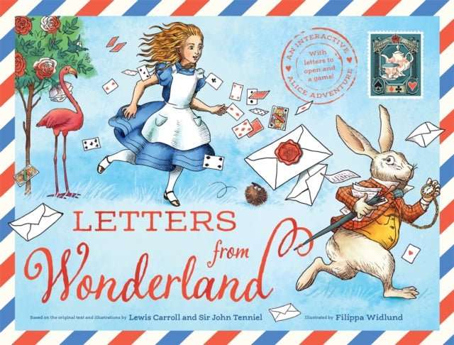 Letters from Wonderland : An interactive Alice adventure with letters to open and a game! - The Cleeve Bookshop