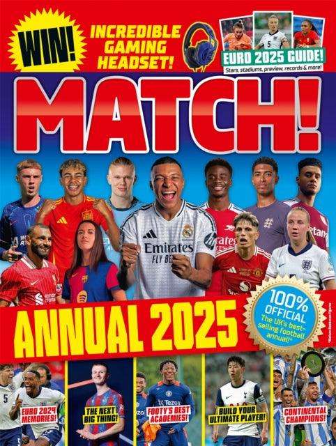 Match Annual 2025 : The UK's Best-selling Football Annual! - The Cleeve Bookshop
