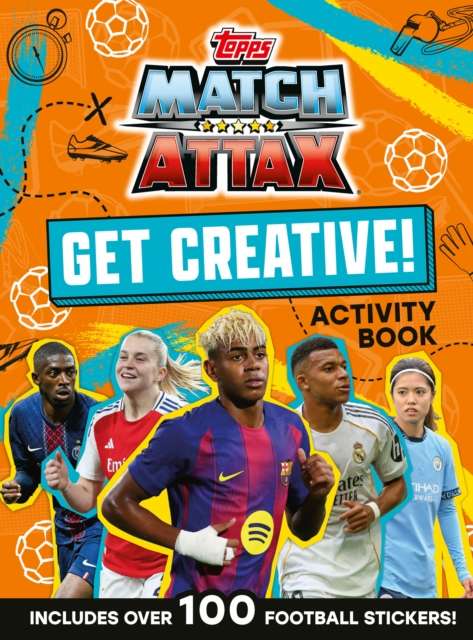 Match Attax Get Creative Sticker Activity Book - The Cleeve Bookshop