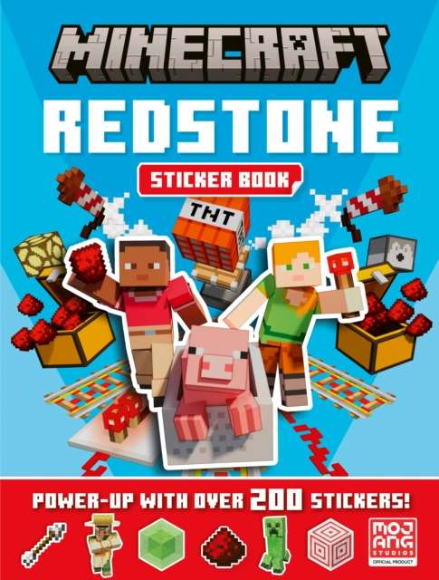 Minecraft Redstone Sticker Book - The Cleeve Bookshop
