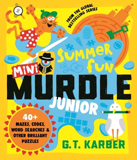 Mini Murdle Junior: Summer Fun : 40+ Mazes, Codes, Wordsearches and other Brilliant Puzzles - The Cleeve Bookshop