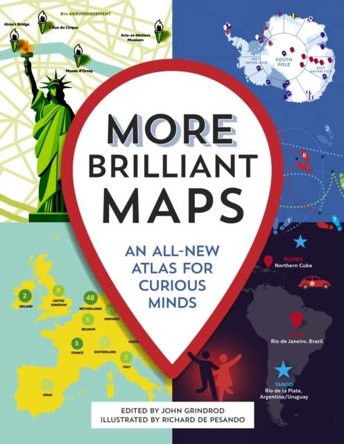 More Brilliant Maps : An All-New Atlas for Curious Minds - The Cleeve Bookshop