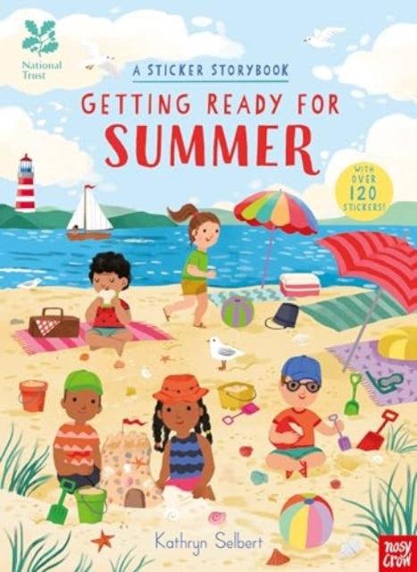 National Trust: Getting Ready for Summer, A Sticker Storybook - 9781839945649