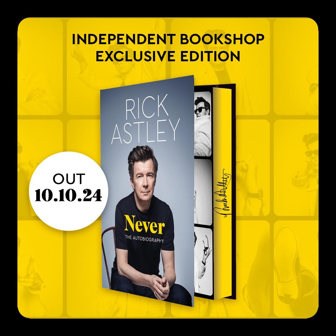 Never : The Autobiography - Independent Bookshop Edition - The Cleeve Bookshop